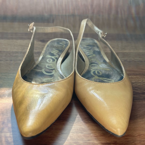 Sam Edelman Tan flat Slingbacks - Picture 7 of 7